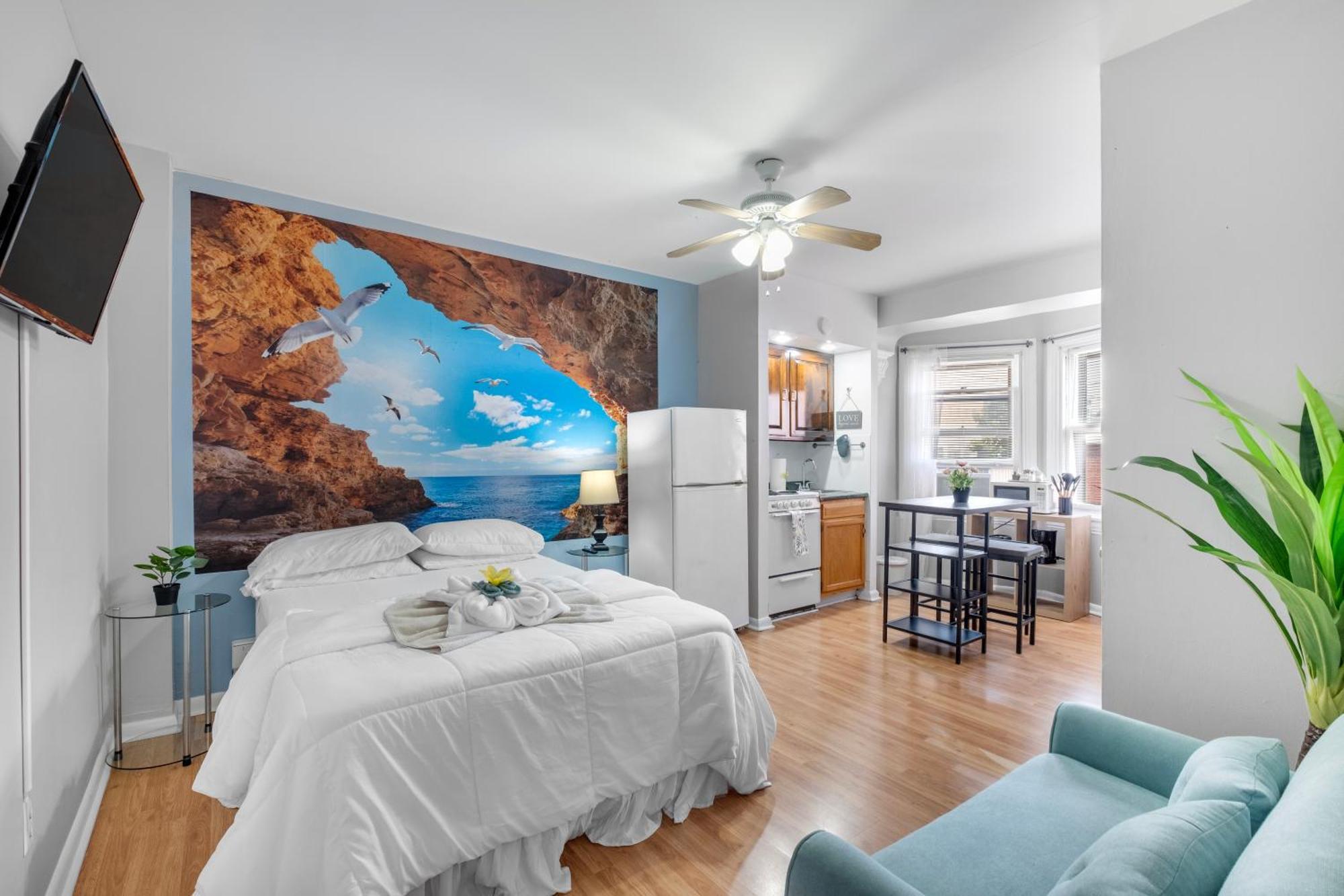 Stylish Studio In City Center Philadelphia Buitenkant foto