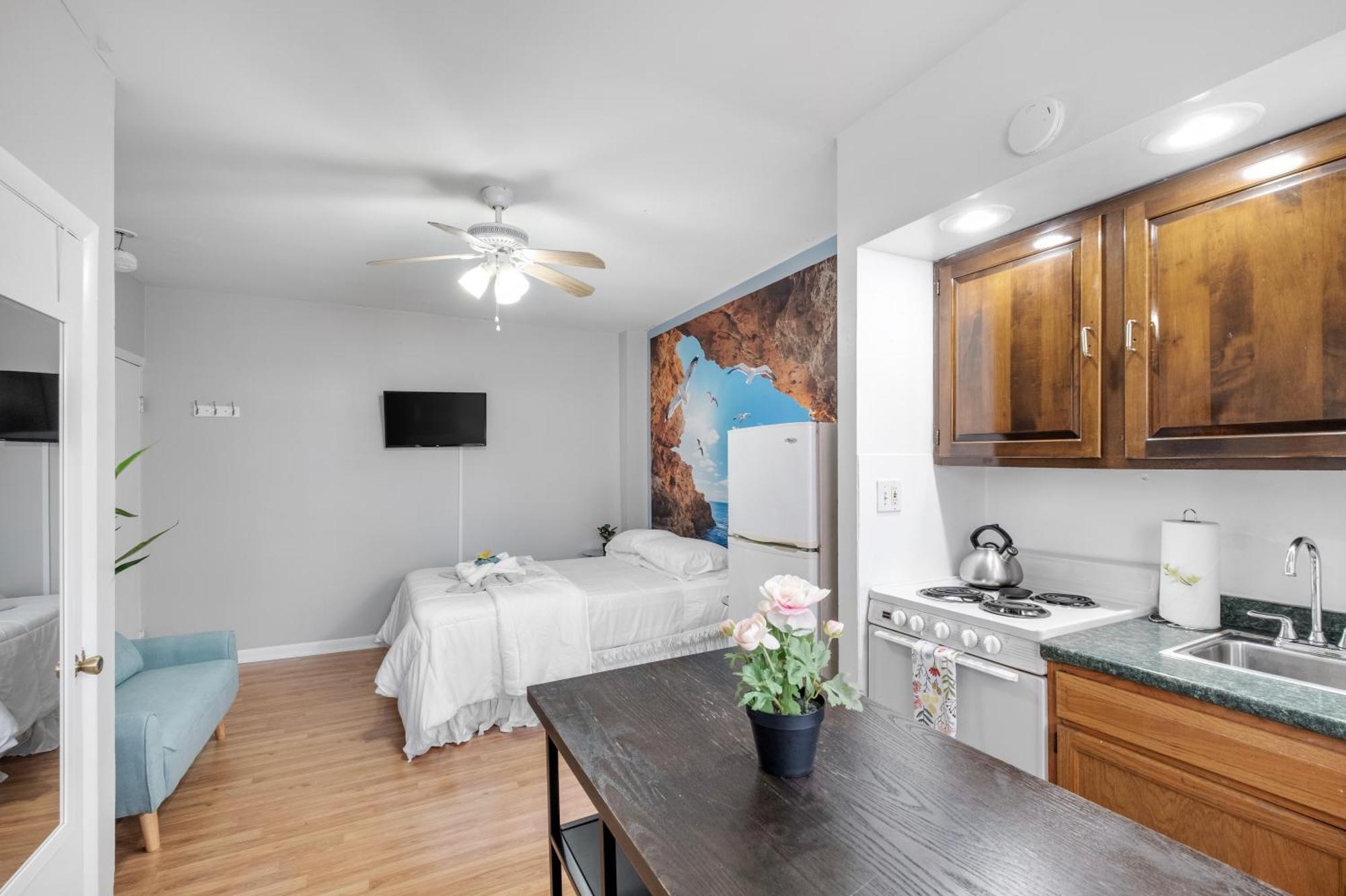 Stylish Studio In City Center Philadelphia Buitenkant foto
